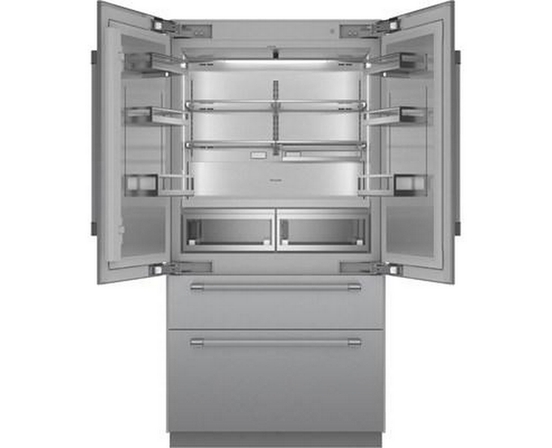 Thermador 42-Inch, 23.1 Cu. Ft. Built-In French 4-Door Refrigerator With Home Connect - T42BT120NS
