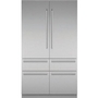 Thermador 48-Inch, 26.7 Cu. Ft. Built-In French 6-Door Refrigerator With Home Connect - T48BT110NS