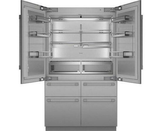 Thermador 48-Inch, 26.7 Cu. Ft. Built-In French 6-Door Refrigerator With Home Connect - T48BT120NS