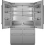 Thermador 48-Inch, 26.7 Cu. Ft. Built-In French 6-Door Refrigerator With Home Connect - T48BT120NS