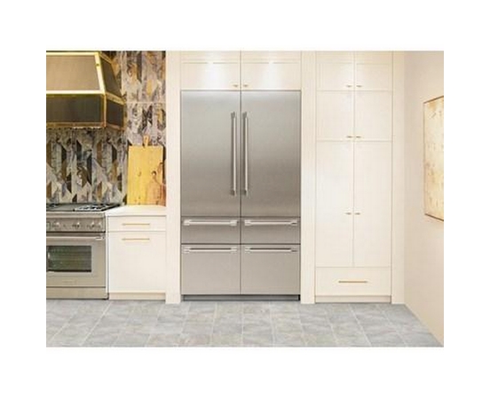 Thermador 48-Inch, 26.7 Cu. Ft. Built-In French 6-Door Refrigerator With Home Connect - T48BT120NS