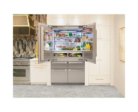Thermador 48-Inch, 26.7 Cu. Ft. Built-In French 6-Door Refrigerator With Home Connect - T48BT120NS
