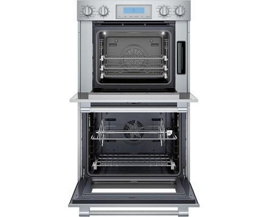 Thermador 30-Inch, 7.3 Cu. Ft. Built-In Double Wall Oven With Steam Convection - PODS302B