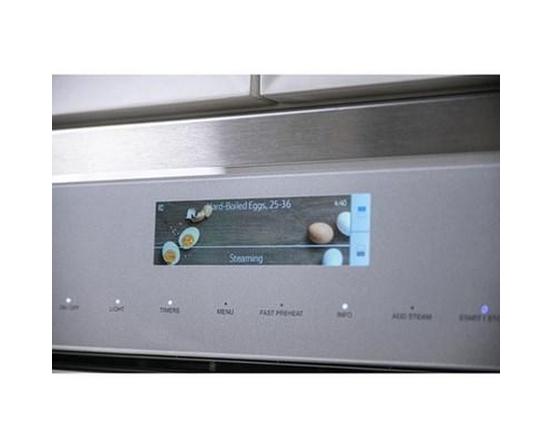 Thermador 30-Inch, 7.3 Cu. Ft. Built-In Double Wall Oven With Steam Convection - MEDS302BS