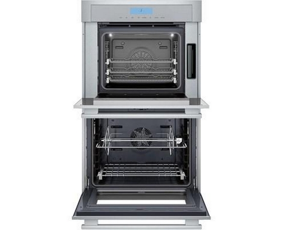 Thermador 30-Inch, 7.3 Cu. Ft. Built-In Double Wall Oven With Steam Convection - MEDS302BS