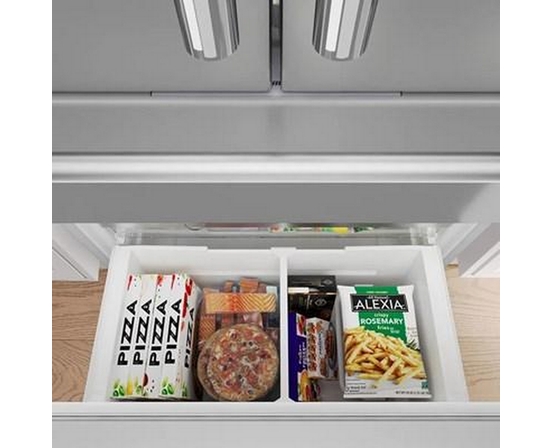 Thermador 36-Inch, 20.4 Cu. Ft. Freestanding French 4-Door Refrigerator With Wi-Fi - T36FL821NS