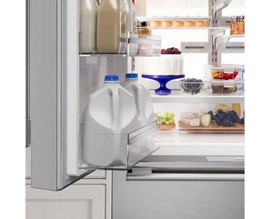 Thermador 36-Inch, 20.4 Cu. Ft. Freestanding French 4-Door Refrigerator With Wi-Fi - T36FL810NS