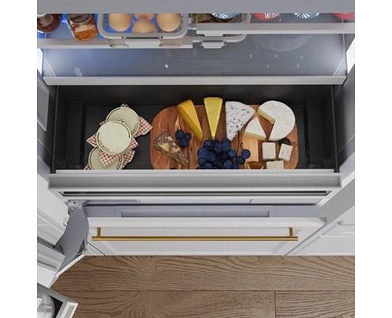 Thermador 30-Inch, 16.6 Cu. Ft. Built-In Bottom Freezer Refrigerator With Wi-Fi - T30IB100SP