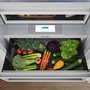 Thermador 30-Inch, 16.6 Cu. Ft. Built-In Bottom Freezer Refrigerator With Wi-Fi - T30IB100SP