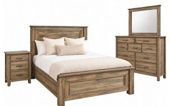 Full Size 4-pc Tofino Bedroom Set by Mako