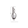 Ogaleesha Wall Sconce by Ashley
