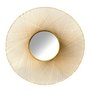 Flat Gold Wall Mirror