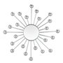 Silver Wall Mirror