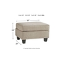 Abney Ottoman by Ashley - 4970114