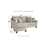 Abney Sofa Chaise by Ashley - 4970118