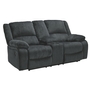 Draycoll Reclining Loveseat with Console by Ashley - 7650494C
