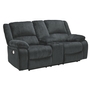 Draycoll Power Reclining Loveseat with Console by Ashley - 7650496C