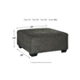Ballinasloe Oversized Ottoman by Ashley - 8070308