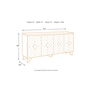Robin Ridge Buffet Cabinet by Ashley - A4000031