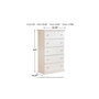 B139-46 - Bostwick Shoals Chest of Drawers by Ashley
