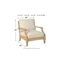 Clare View Lounge Chair with Cushion by Ashley - P801-820
