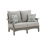 Visola Outdoor Loveseat with Cushion by Ashley - P802-835