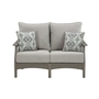 Visola Outdoor Loveseat with Cushion by Ashley - P802-835