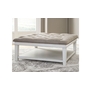 Kanwyn Upholstered Ottoman Coffee Table - T937-21