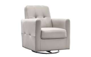 Fabric Swivel Rocking Chair by Elran