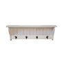 Shelft with hook by Springwater Woodcraft