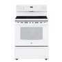 GE 30-Inch Freestanding Electric Range With Smooth Top - JCBS630DKWW