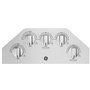 GE 36-Inch Built-In Gas Cooktop - JGP5036SLSS