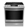 GE Profile 30-Inch Slide-In Electric Range With True European Convection Technology - PCS940YMFS