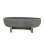 Patio Oval Standing Vase