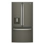 GE 36-Inch, 25.6 Cu. Ft. French 3-Door Refrigerator - GFE26JMMES