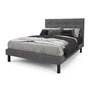 Heaven Complete Upholstered Bed Queen Size 60 in. by Beaudoin