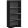 Bookcase Black Grey with adjusTable shelves - 7407