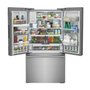 Frigidaire Professional 36-Inch, 22.6 Cu.Ft. Counter-Depth French 3-Door Refrigerator With Water And Ice Dispensing System - PRFC2383AF