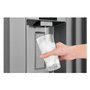 Frigidaire Professional 36-Inch, 22.6 Cu.Ft. Counter-Depth French 3-Door Refrigerator With Water And Ice Dispensing System - PRFC2383AF