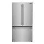Frigidaire Professional 36-Inch, 23.3 Cu. Ft. Counter-Depth French 3-Door Refrigerator With Digital Display - PRFG2383AF