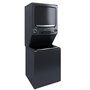 GE 27 in. Electric Unitized Spacemaker 4.5 cu. ft. Washer 5.9 cu. ft. Dryer Diamond Gray - GUD57EEMTDG
