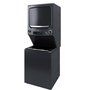 GE 27 in. Electric Unitized Spacemaker 4.5 cu. ft. Washer 5.9 cu. ft. Dryer Diamond Gray - GUD57EEMTDG