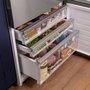 GE 32-Inch, 17.7 Cu.Ft. Counter-Depth Bottom Freezer Refrigerator With Led Lighting - GBE17HYRFS