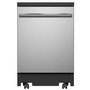 GE Portable Dishwasher With Sanitize Option - GPT225SSLSS