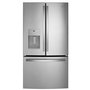 GE 36-Inch, 25.6 Cu.Ft. Freestanding French 3-Door Refrigerator With Multiflow Air System - GFE26JYMFS