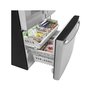 GE 36-Inch, 25.6 Cu.Ft. Freestanding French 3-Door Refrigerator With Multiflow Air System - GFE26JYMFS