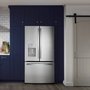 GE 36-Inch, 25.6 Cu.Ft. Freestanding French 3-Door Refrigerator With Multiflow Air System - GFE26JYMFS