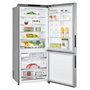 LG 28-Inch, 14.7 Cu.Ft. Counter-Depth Bottom Freezer Refrigerator With Multi-Air Flow Cooling - LBNC15251V