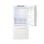 LG 30-Inch, 22.1 Cu.Ft. Freestanding Bottom Freezer Refrigerator With Multi-Air Flow System - LRDNS2200W