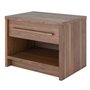 Natural ash nightstand by Verbois